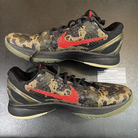 Kobe 6 IV Protro Italian Camo Size 11 Men (FQ3546-001) 2024 NO BOX main image 6
